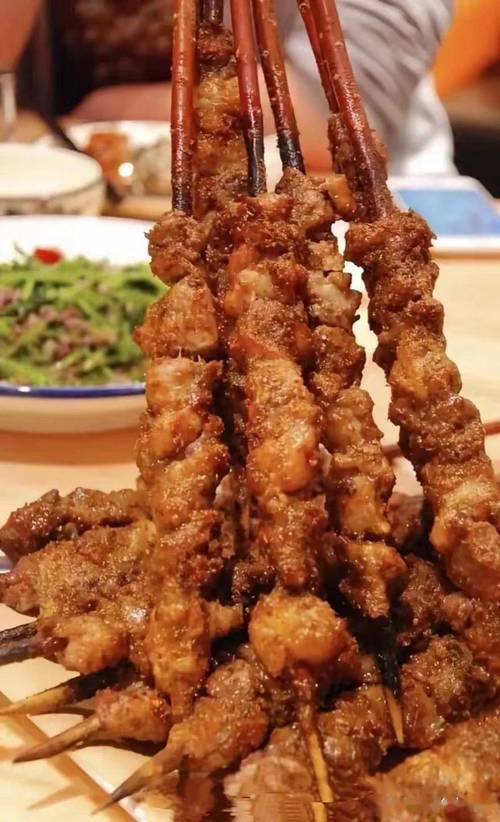 喀什夜市烤肉