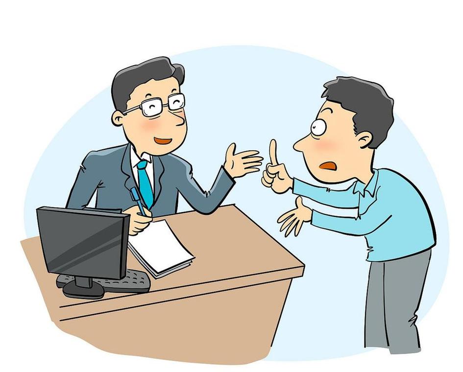 职场老实人沟通吃亏场景漫画