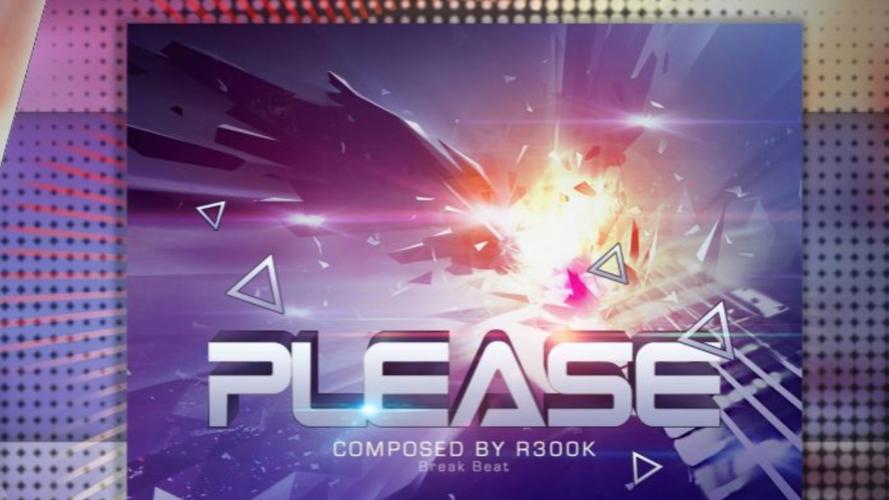 音乐游戏Phigros游玩时屏幕绚烂的打击特效