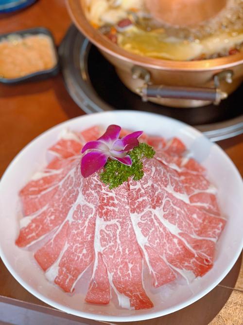 薄切羊肉涮锅8秒