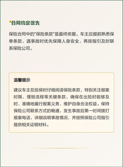 保险合同中报案时间条款示例图