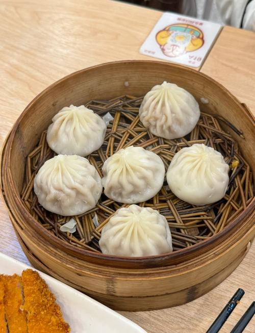 老字号茶社mini汤包手拿包装实物