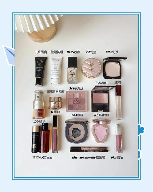 小红书美妆品类搜索结果页截图