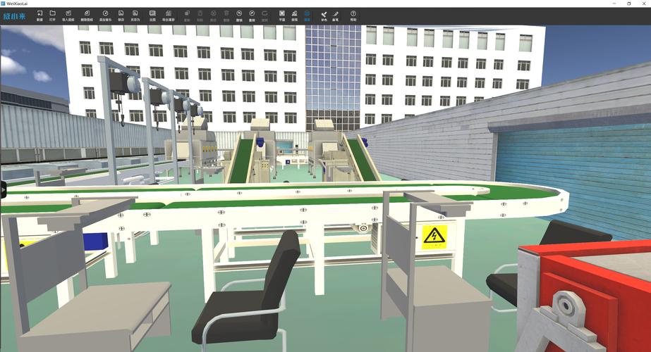学生设计工业现场交互终端3D建模错误截图