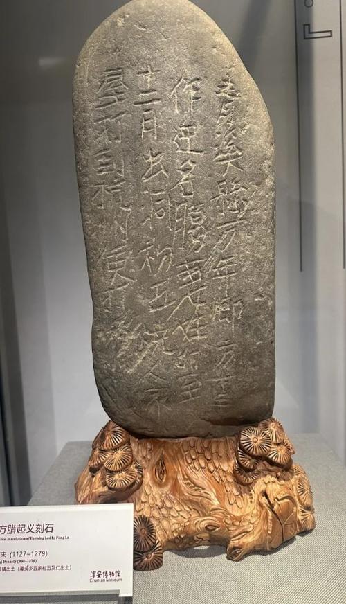 文物本体被刻字留名的实拍痕迹