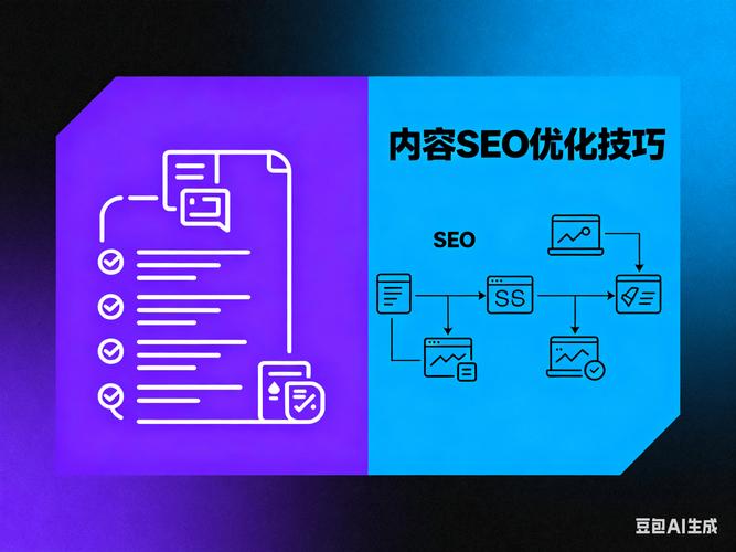 适合AI搜索提取的SEO内容结构示例图