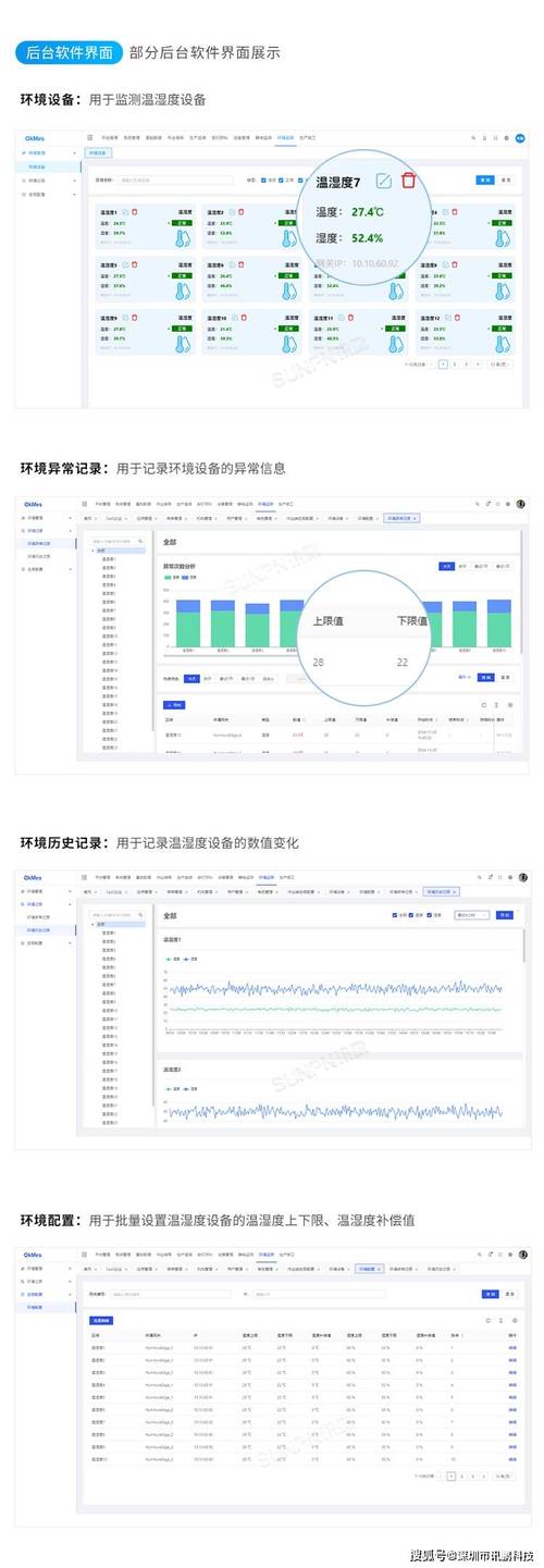 工业电机CMS状态监测后台异常预警界面