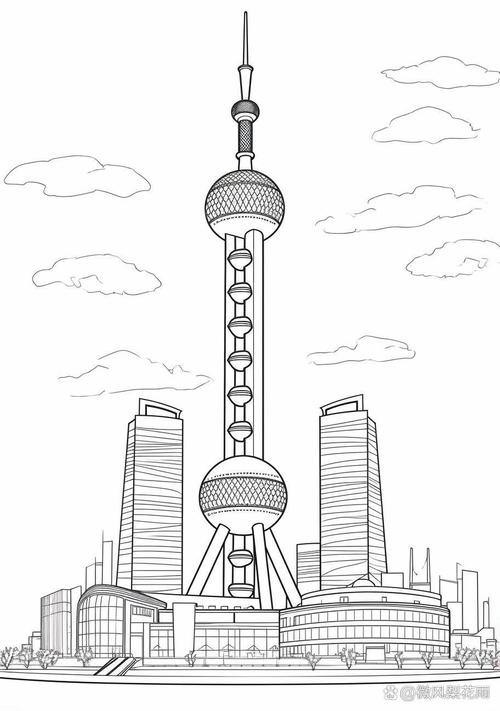 上海东方明珠广播电视塔陈列馆老设计图纸