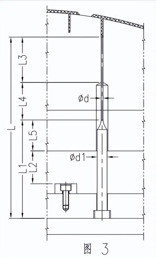 注塑模具脱模机构顶针示意图