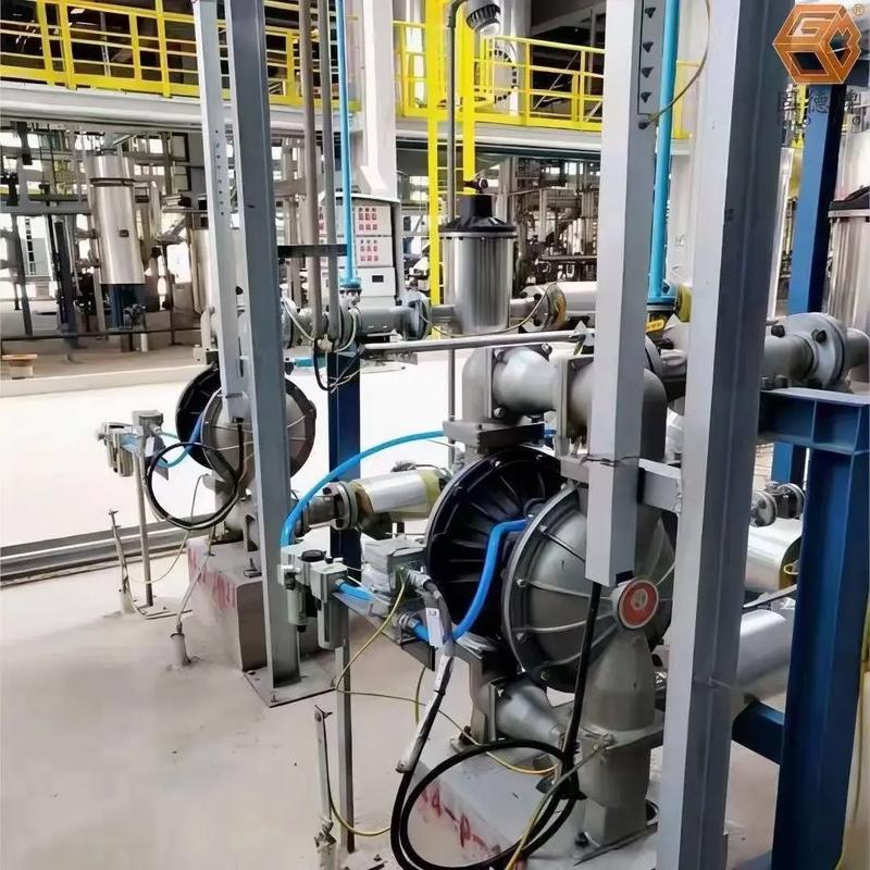 隔膜泵厂车间隔膜泵成品码放区