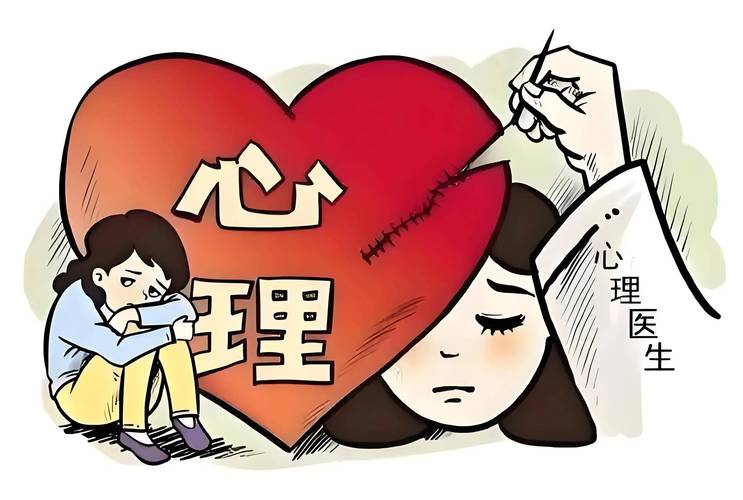 儿童心理医生给被欺负孩子做情绪疏导场景