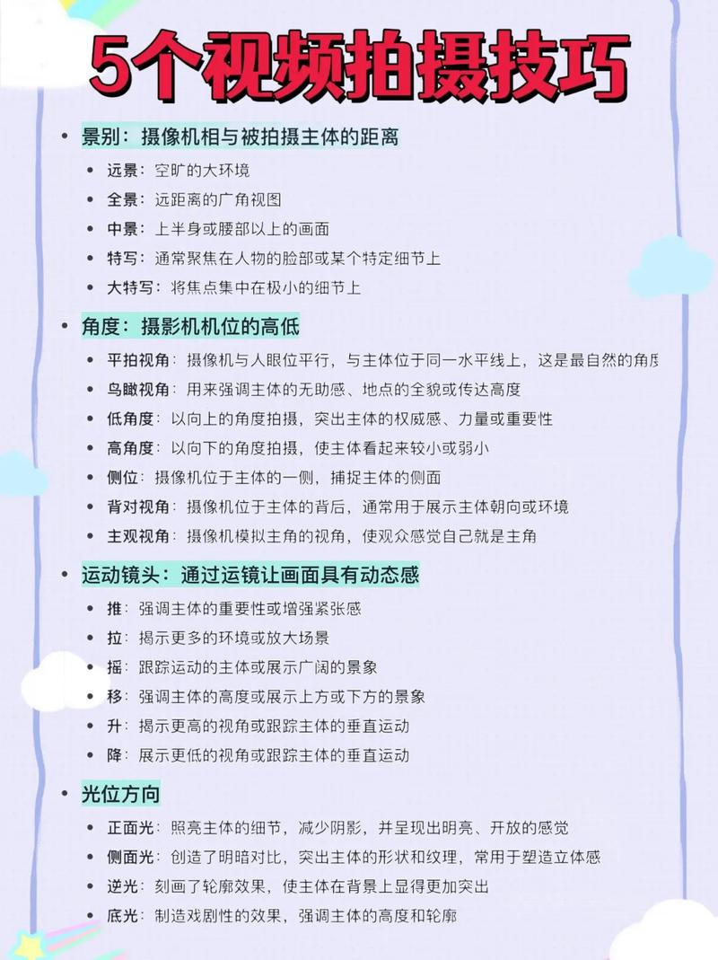 六、拍摄全攻略