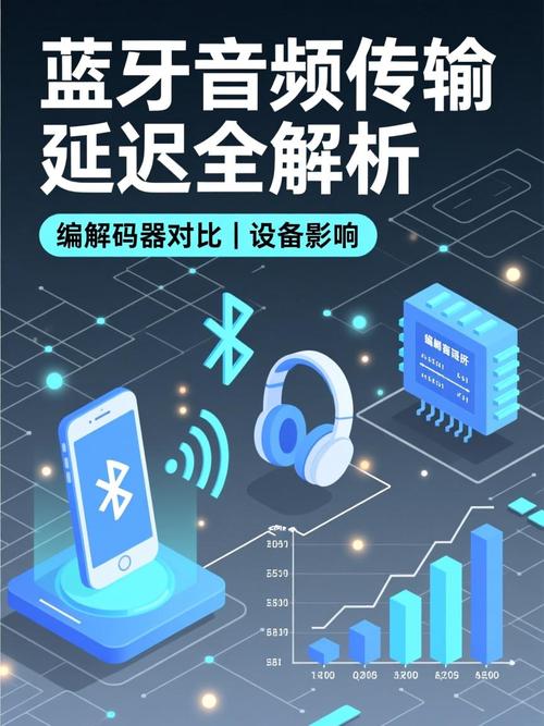 蓝牙音频编码延迟数据图