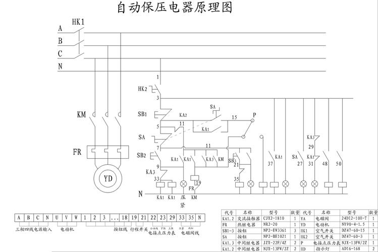 压滤机PLC控制柜接线图