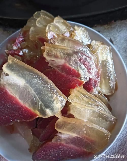 南漳农家腊月腌制山地土猪咸肉