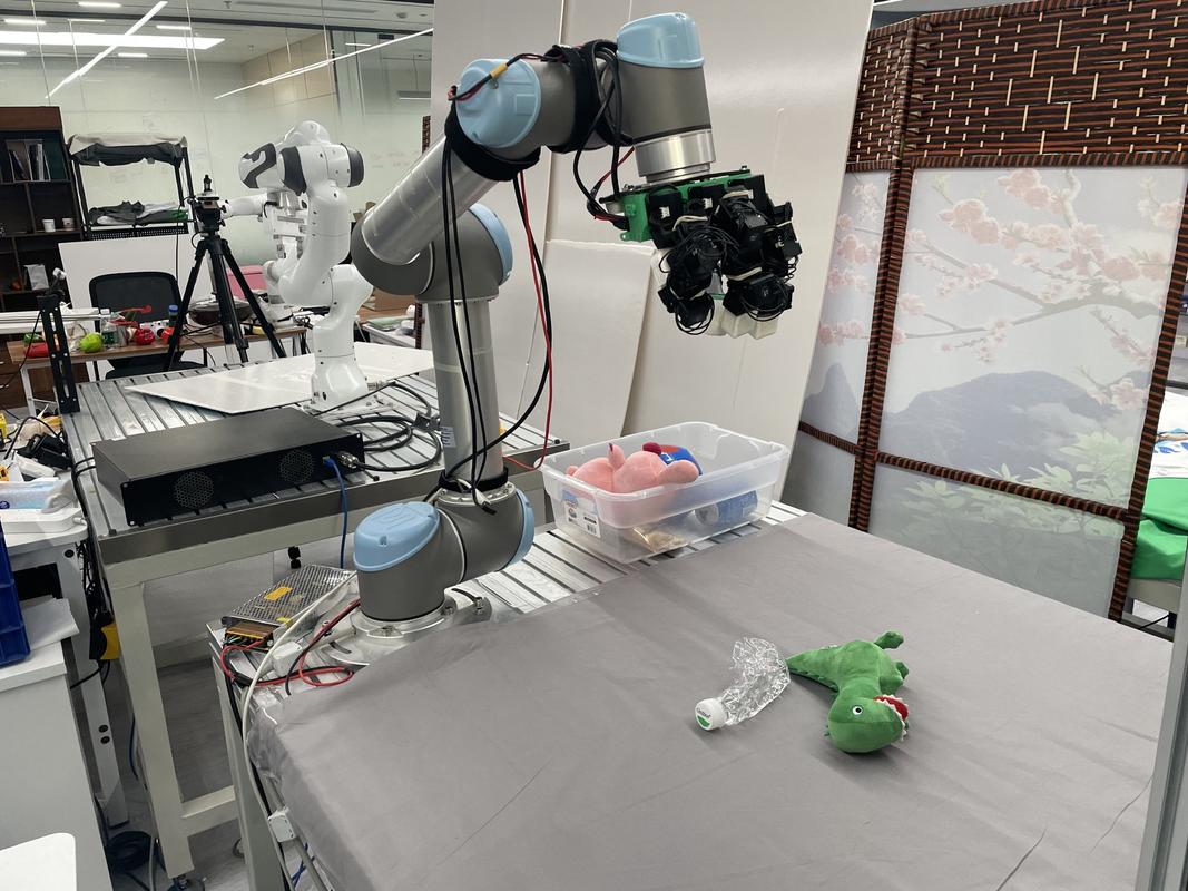 A-Lab自动化实验室机械臂操作实物