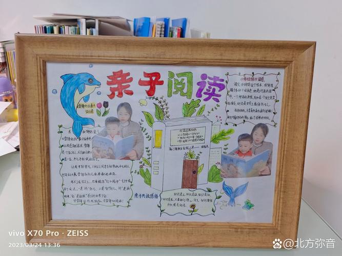 小学生客厅墙面亲子阅读答题练习贴