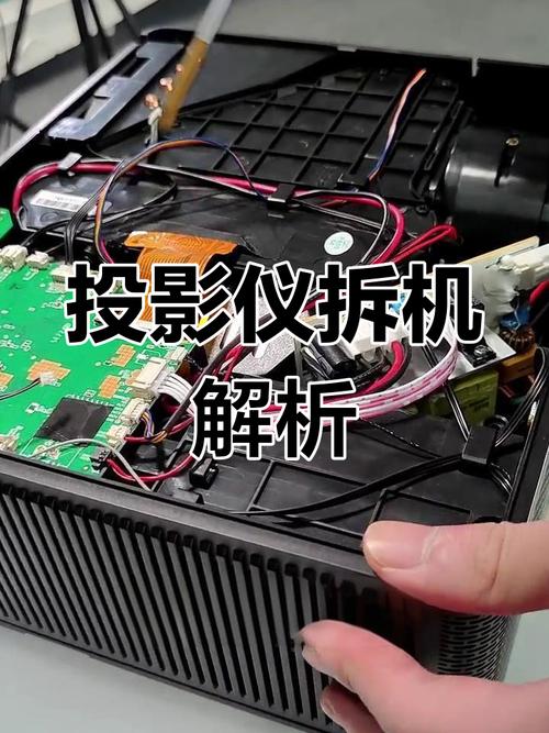 工业投影仪专业测量镜头拆解展示图