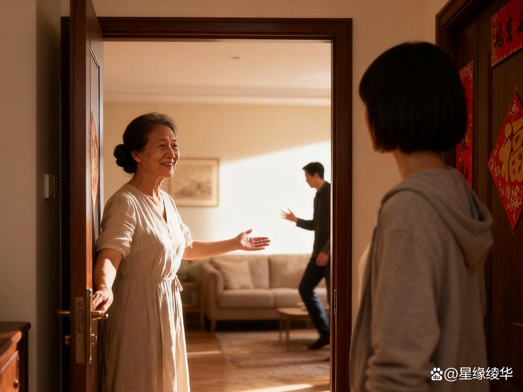 离婚后父亲探视孩子与母亲沟通的场景
