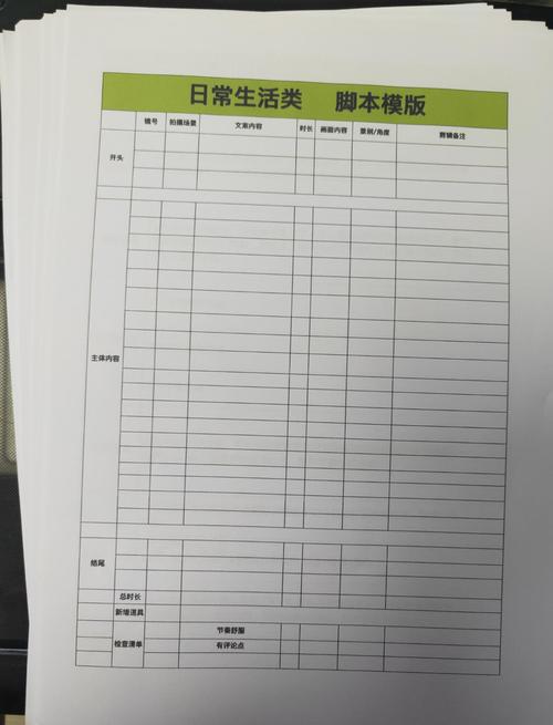00后毕业生居家整理短视频脚本的真实场景