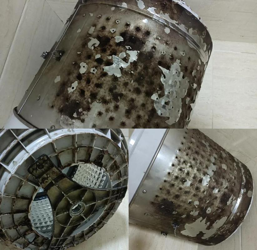 家用滚筒洗衣机密封圈黑泥污垢