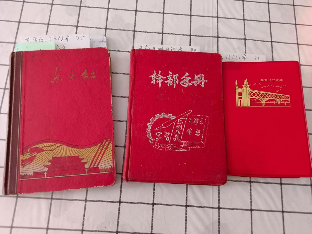 老旧日记本与登山绳并列造型图