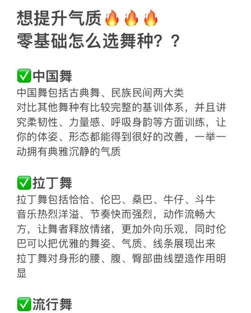选舞种别跟风,这几点比“喜欢”更重要
