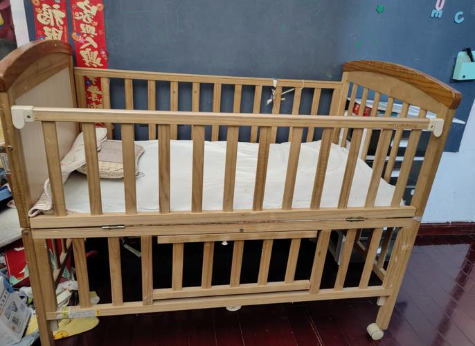 安全合格宝宝睡眠婴儿床布置实拍