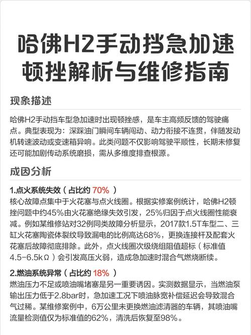 普通车主自检汽车加速顿挫步骤实拍