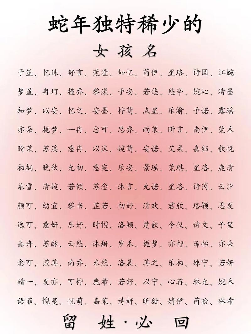 一些值得留意的名字