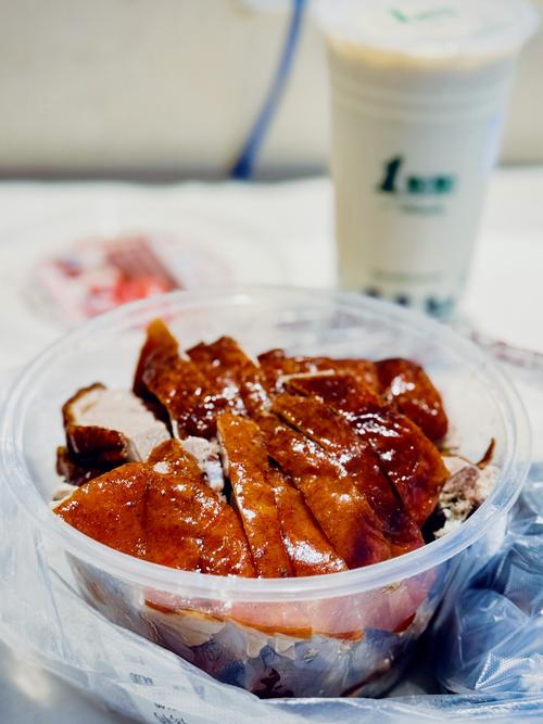芜湖现烤烤鸭焦脆鸭皮油纸包