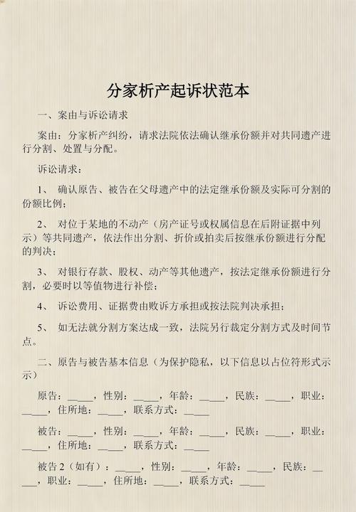 分家析产纠纷常见问题解答
