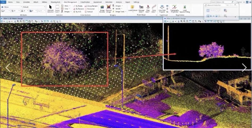 CATIA 逆向工程点云数据处理界面