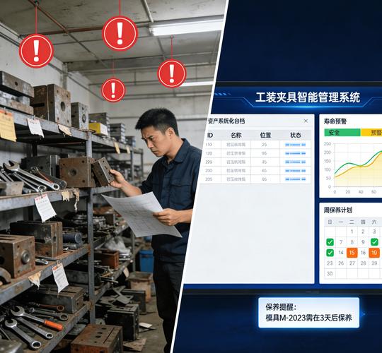 工装夹具的数字化管理:别再靠Excel了