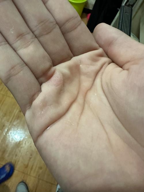 握柄干了,凉还留着
