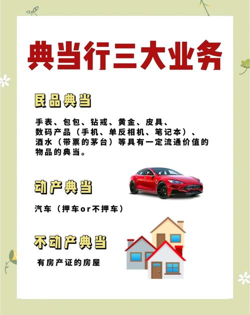 典当行柜台后方的当物费率公示牌