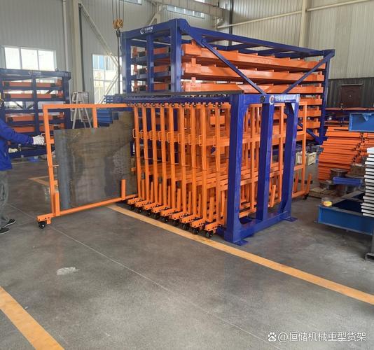工厂车间钣金加工余料分类存储货架实拍