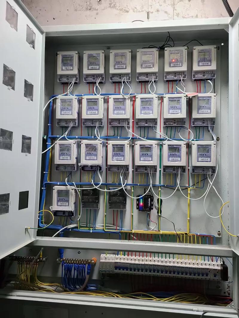 Modbus RTU RS-485接线现场照片