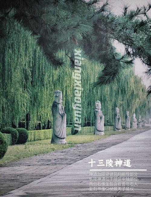 北京明十三陵神路石像生群