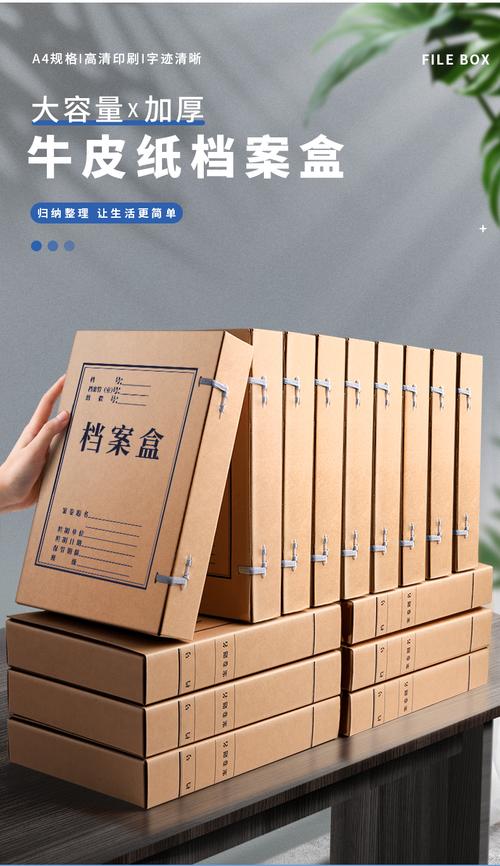 高中学生整理综合素质评价档案的牛皮纸文件夹