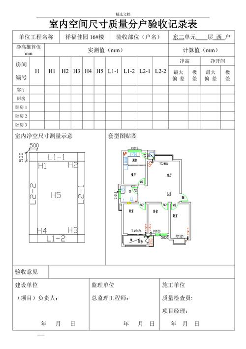 户型设计与验收问题