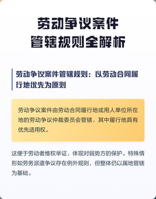 北京劳动争议仲裁案件管辖区域分布图