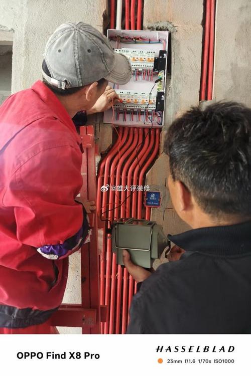 家装水电完工打压验收现场