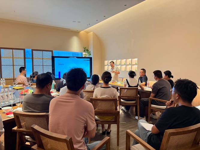 远程团队线上休闲茶话会界面截图