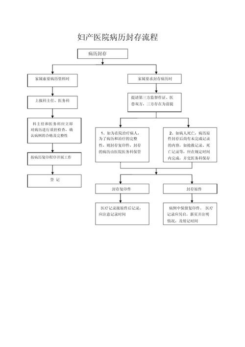 医疗病历封存过错推定适用流程图