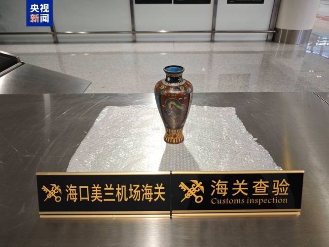 海关查验入境旅客行李文物现场