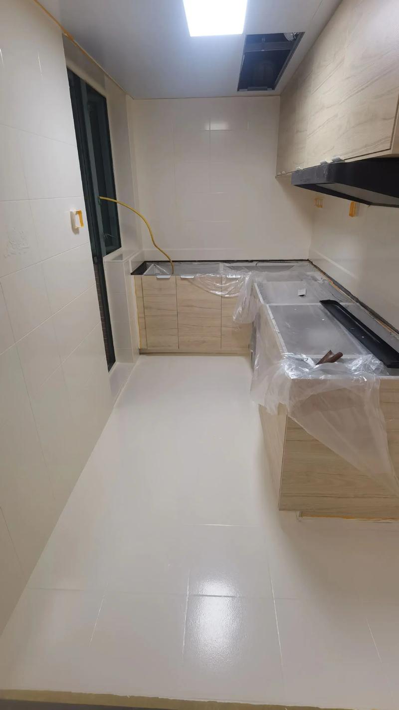 家装客厅旧瓷砖陶瓷喷涂翻新效果图