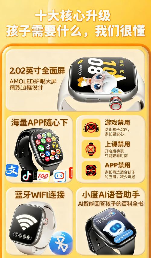 儿童智能手表定位功能界面显示电子围栏