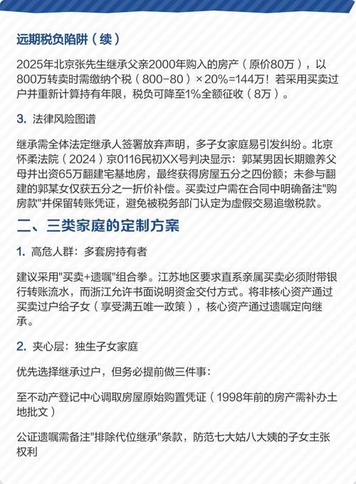 北京房产继承选律所避坑指南