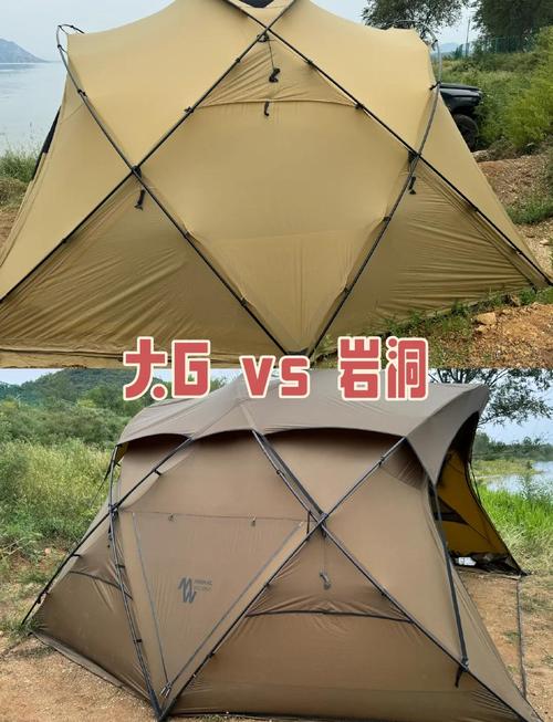 户外露营防水帐篷与劣质帐篷对比